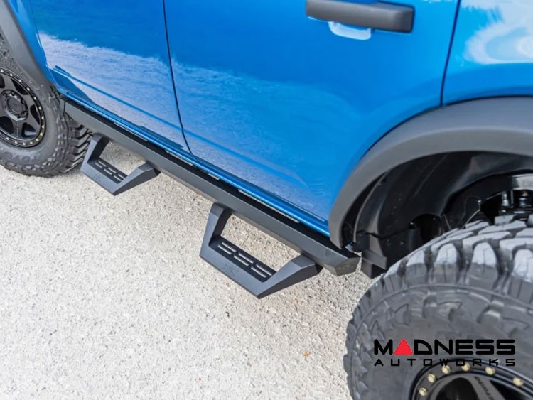 Ford Bronco Running Boards SRX2 Adjustable Side Steps Rough Country